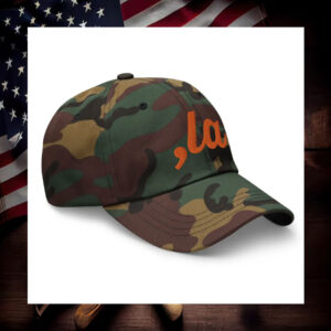 Harris Walz Camo Hat, Comma la Hat