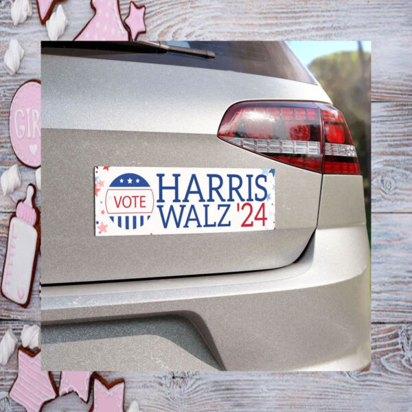 Harris Walz Car Magnet, Harris Walz Bumper Magnet, Harris Walz Magnets