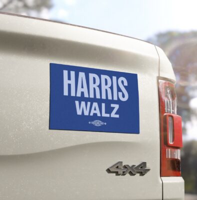 Official Harris Walz Car Magnets