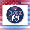 Harris Walz Choose JOY Button