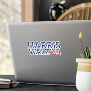 Harris Walz Decal, Harris Walz 2024, Harris Walz Laptop Decal, Harris Walz Window Decal