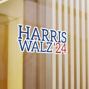 Harris Walz Decal, Harris Walz 2024, Harris Walz Laptop Decal, Harris Walz Window Decal