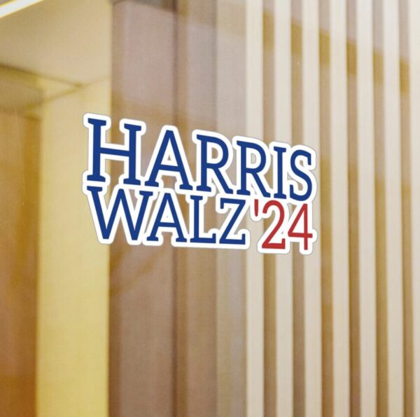 Harris Walz Decal, Harris Walz 2024, Harris Walz Laptop Decal, Harris Walz Window Decal