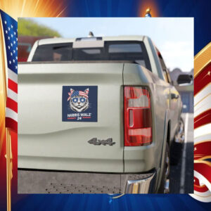 Harris Walz Election Car Magnet