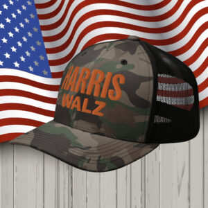 Harris Walz Embroidered Campaign Hat