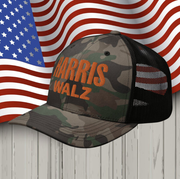 Harris Walz Embroidered Campaign Hat