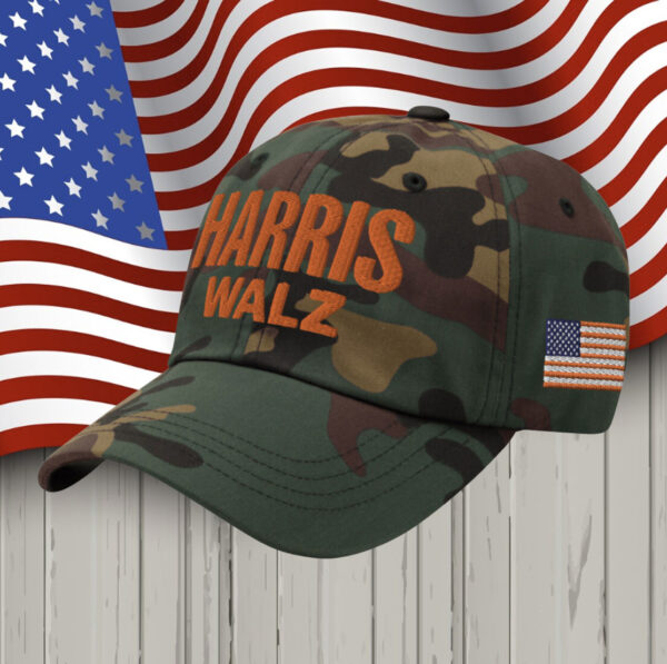 Harris Walz Embroidered Campaign Hat