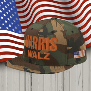 Harris Walz Embroidered Campaign Hat