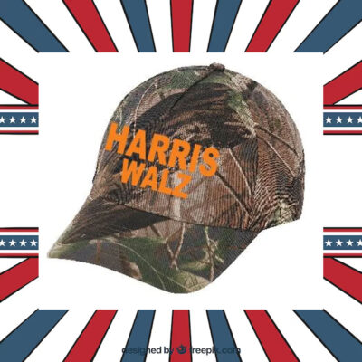 Harris Walz Embroidered Campaign Hat