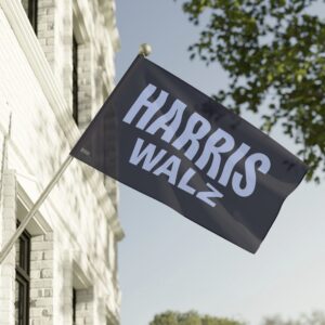 Harris Walz Flag