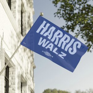 Harris Walz Flag