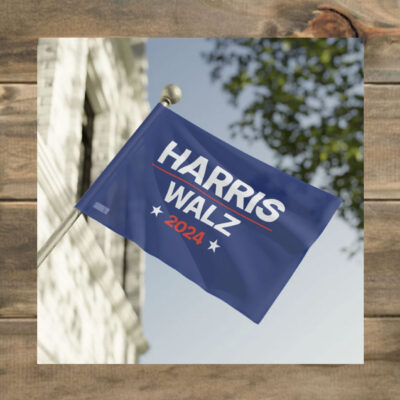 Harris Walz Flag. Kamala Harris 2024. Elections. Yard Flag