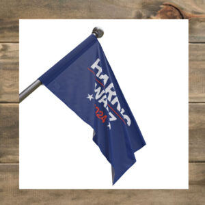 Harris Walz Flag. Kamala Harris 2024. Elections. Yard Flag