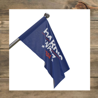 Harris Walz Flag. Kamala Harris 2024. Elections. Yard Flag