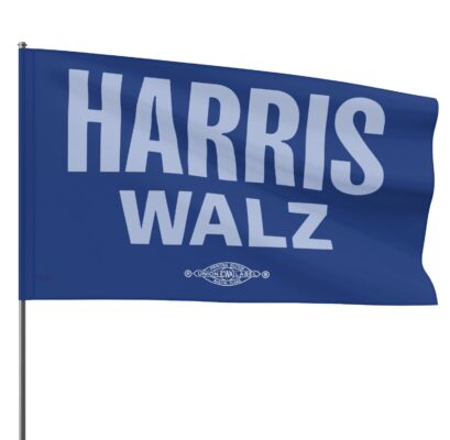 Harris Walz Flag