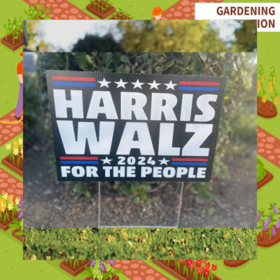 Harris Walz For The People 2024 Yard Sign