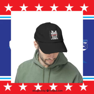 Harris Walz For Working Families Unisex Distressed Cap Presidential Election 2024 Men's Cap