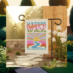 Harris Walz Garden Flag Harris Walz 2024 Flag
