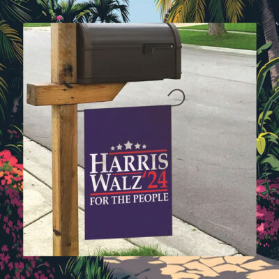 Harris Walz Garden Flag, Harris Walz 2024 Garden Flag