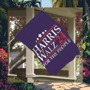 Harris Walz Garden Flag, Harris Walz 2024 Garden Flag