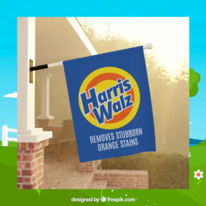 Harris Walz Garden Flag Harris Walz 2024