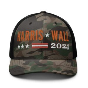 Harris Walz Hat, Camouflage Hat, Camo Rally Cap, Camo C