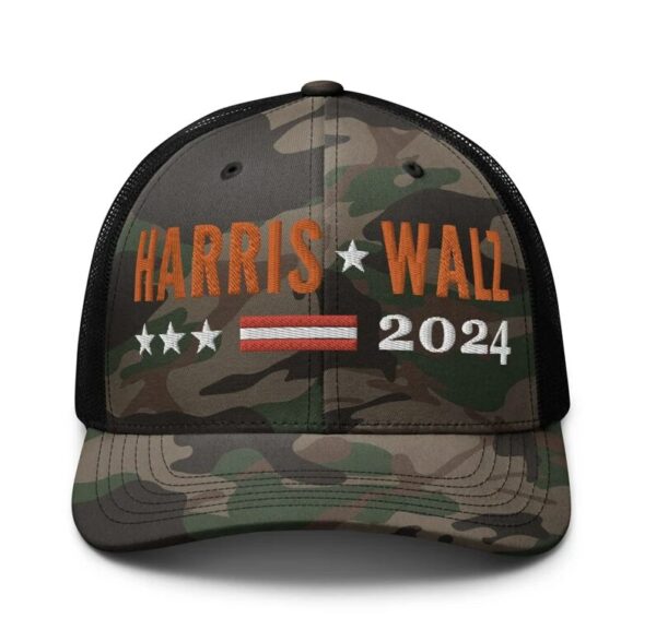 Harris Walz Hat, Camouflage Hat, Camo Rally Cap, Camo C