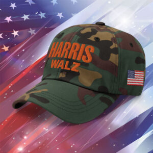 Harris Walz Hat Vote Harris Walz Camo Mesh Back Cap Kamala Harris hat