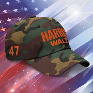 Harris Walz Hat Vote Harris Walz Camo Mesh Back Cap Kamala Harris hat