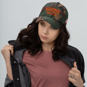 Harris Walz Hat Vote Harris Walz Camo Mesh Back Cap Kamala Harris hat