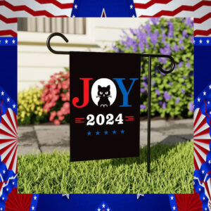Harris Walz Joy 2024 Garden Flag