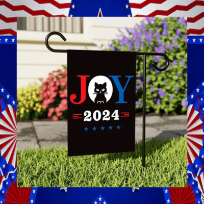 Harris Walz Joy 2024 Garden Flag