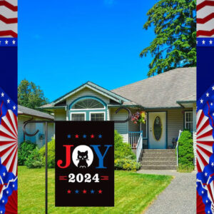 Harris Walz Joy 2024 Garden Flag