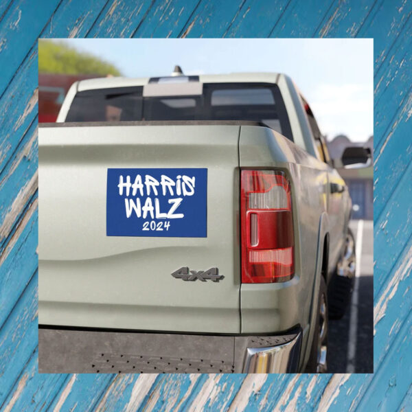 Harris Walz Kamala Harris for President 2024 Bumper Sticker Car Magnet
