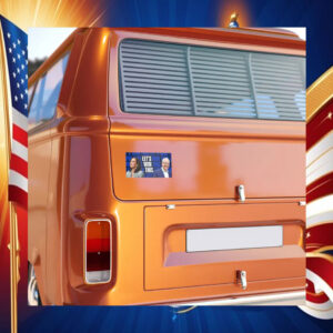 Harris-Walz Let's Win This 2024 Bumper Sticker