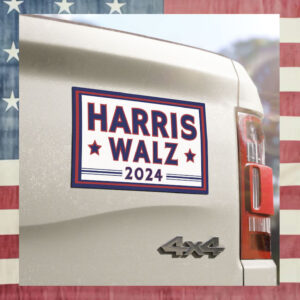 Harris, Walz Magnet, President 2024, Refrigerator, Car Magnet, Kamala Harris, Tim Walz