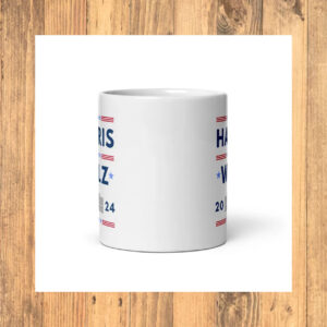 Harris Walz Mug, Election 2024 Campaign Gift, Kamala Harris VP Coffee Cup