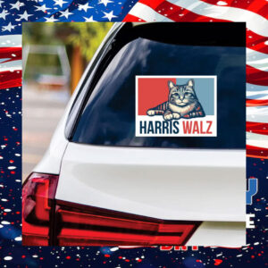 Harris Walz Obviously Sticker