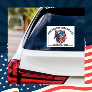 Harris Walz Obviously Sticker Vinyl Decal