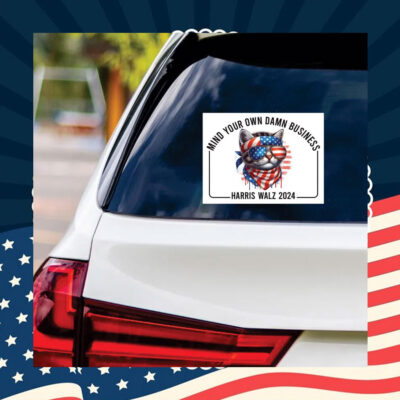 Harris Walz Obviously Sticker Vinyl Decal