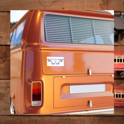 Harris Walz Put Us In Coach 47 Bumper Stickers