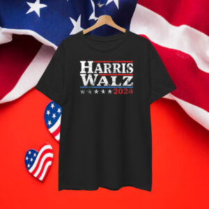 Harris Walz Shirt Retro Vibe Kamala Harris Election 2024 T-Shirts