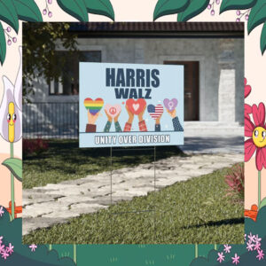 Harris Walz Sign, Kamala Harris 2024 Yard Lawn Sign