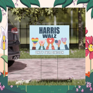 Harris Walz Sign, Kamala Harris 2024 Yard Lawn Sign