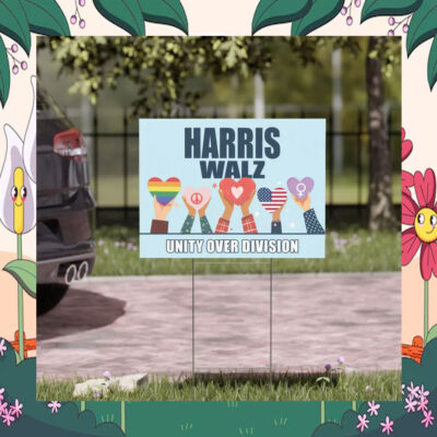 Harris Walz Sign, Kamala Harris 2024 Yard Lawn Sign