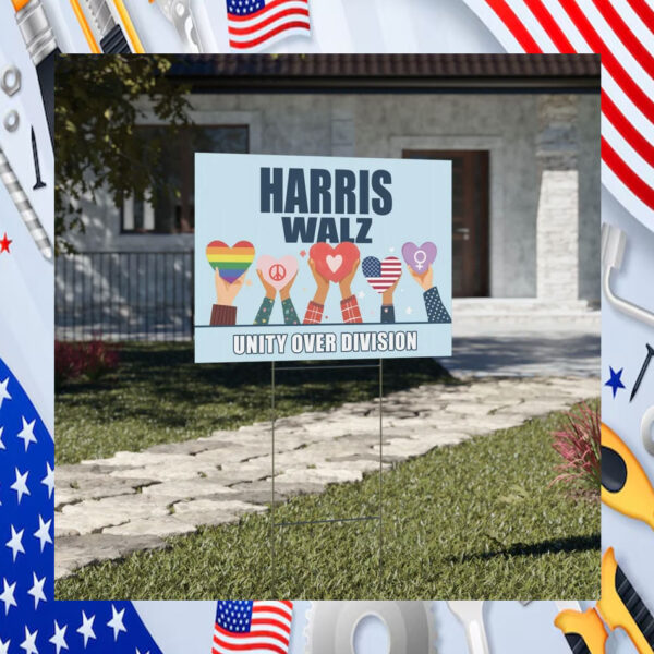 Harris Walz Sign