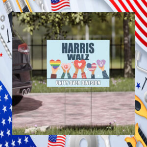 Harris Walz Sign