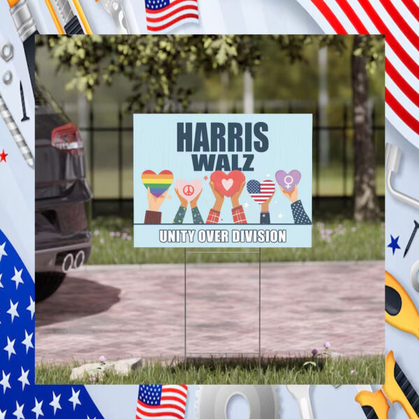 Harris Walz Sign