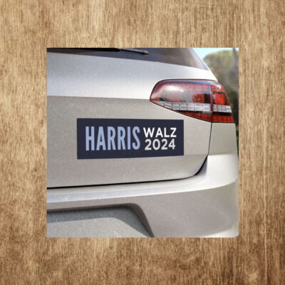 2024 Harris Walz Sticker Car Magnet