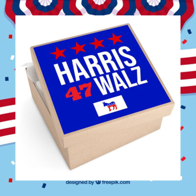 Harris Walz Sticker - Square Sticker - Kamala Sticker - Big Sticker